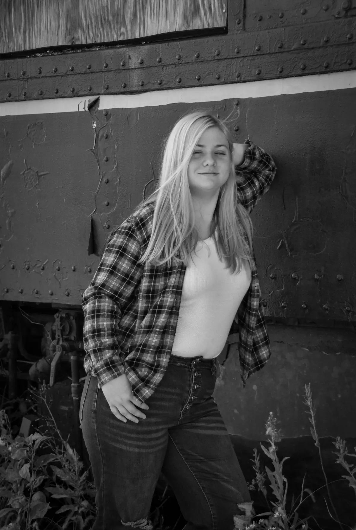 Professional senior portrait session by Photos by B4