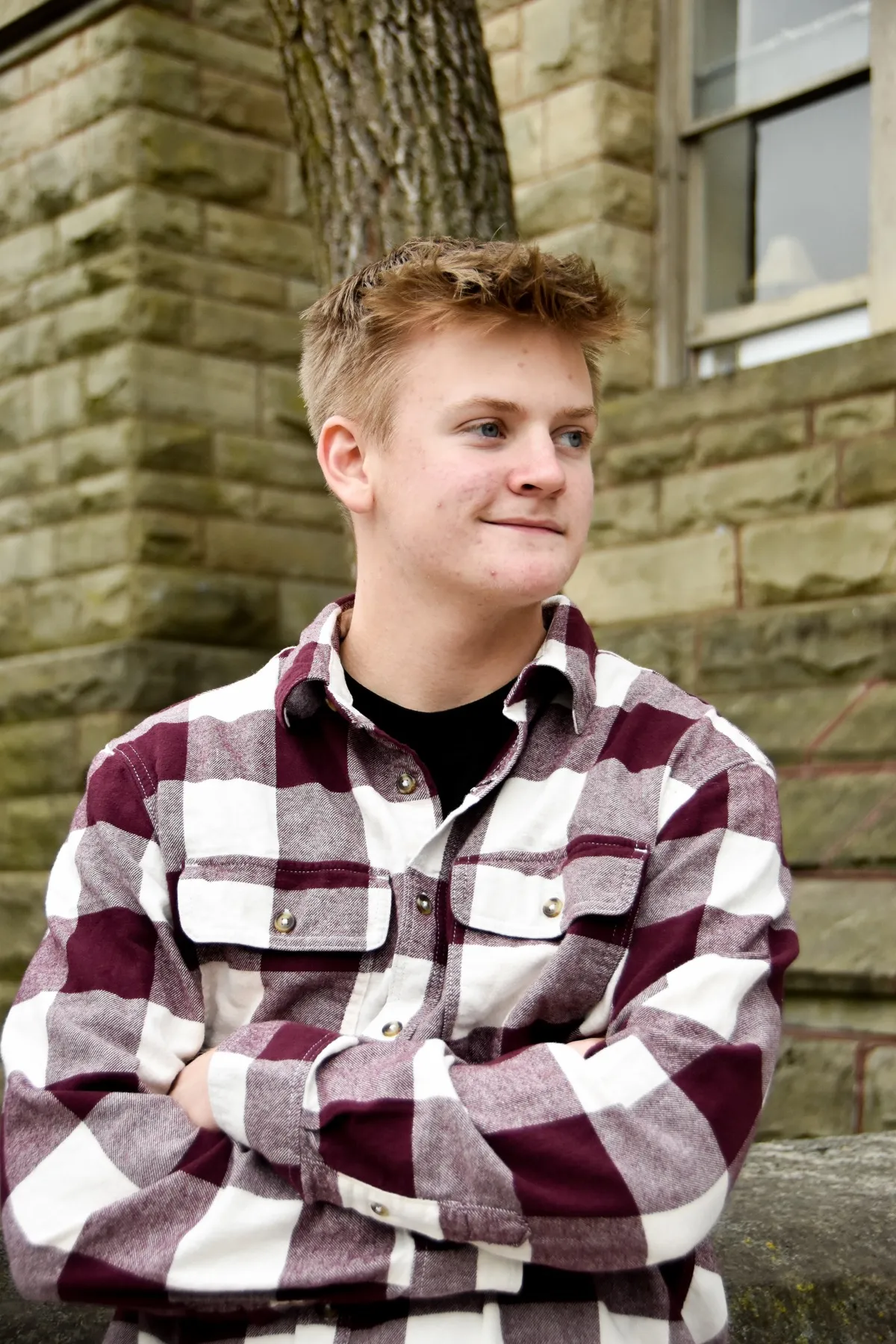 Professional senior portrait session by Photos by B4